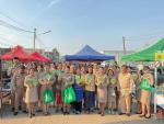 ร่วมกิจกรรมตลาดนัดสีเขียว หมู่ ๑ ตลาดนัดวันจันทร์ตำบลทุ่งขนา